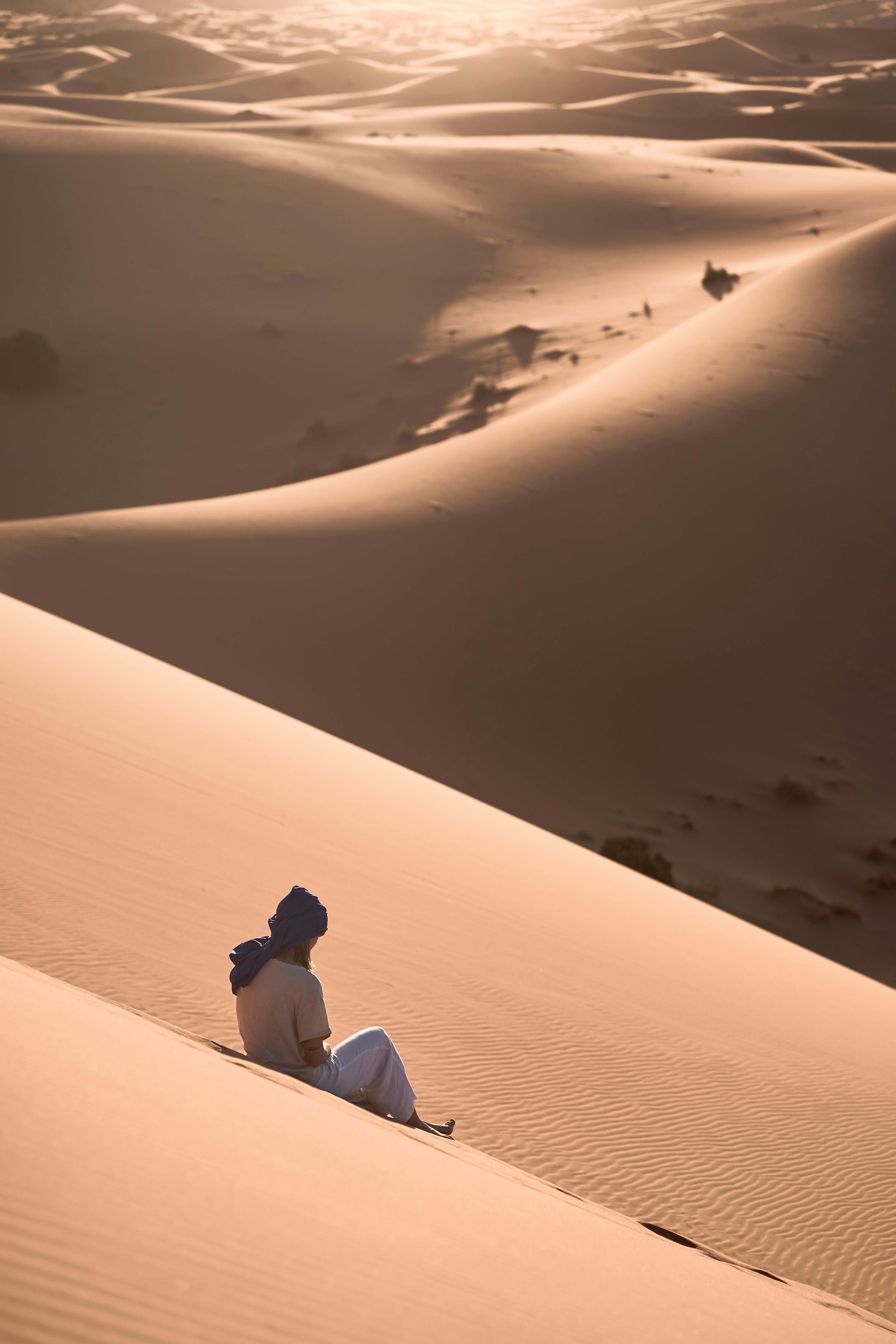 Sahara dunes at Erg Chigaga, Morocco