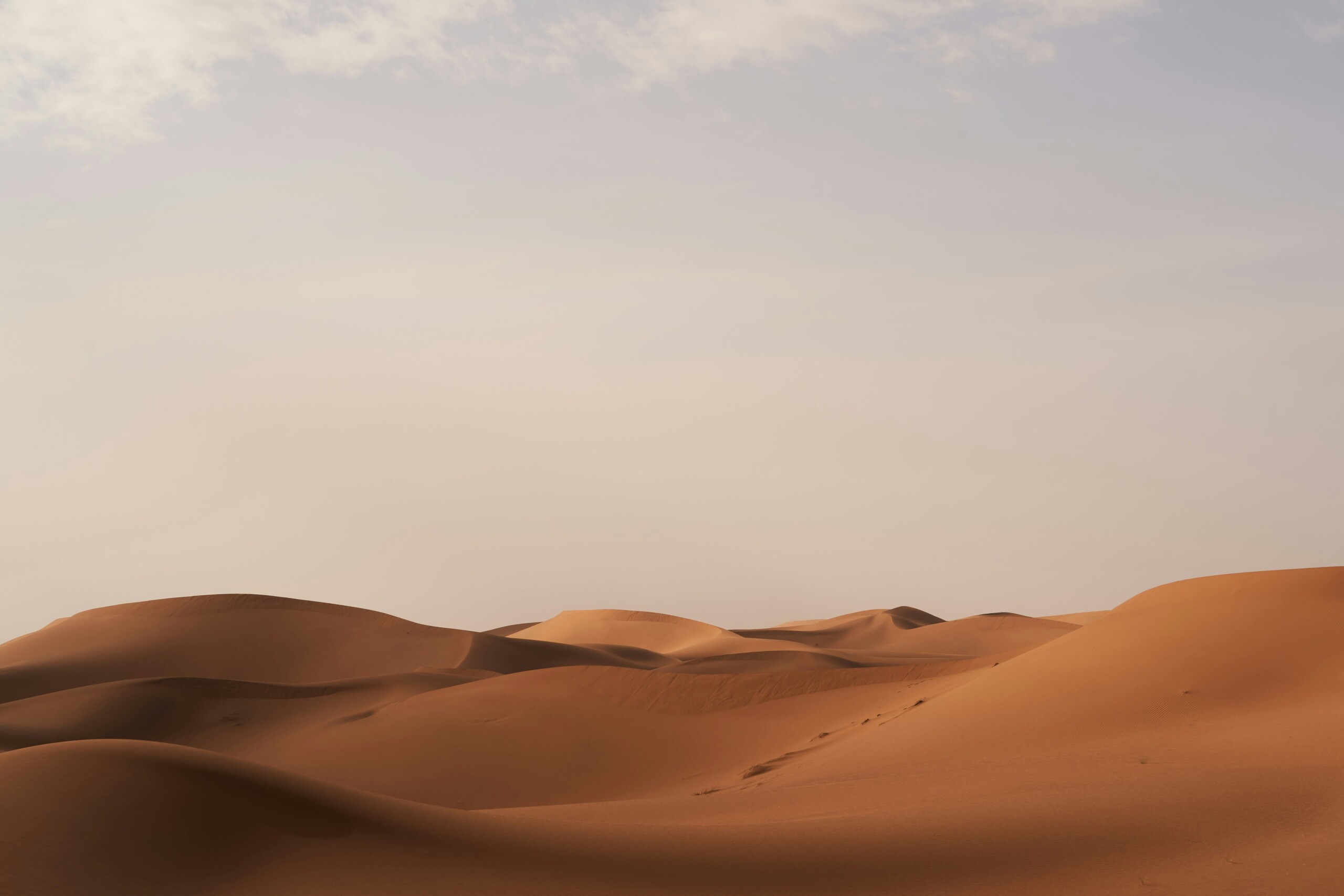 Golden dunes of Erg Chigaga at sunset, Sahara Desert, Morocco