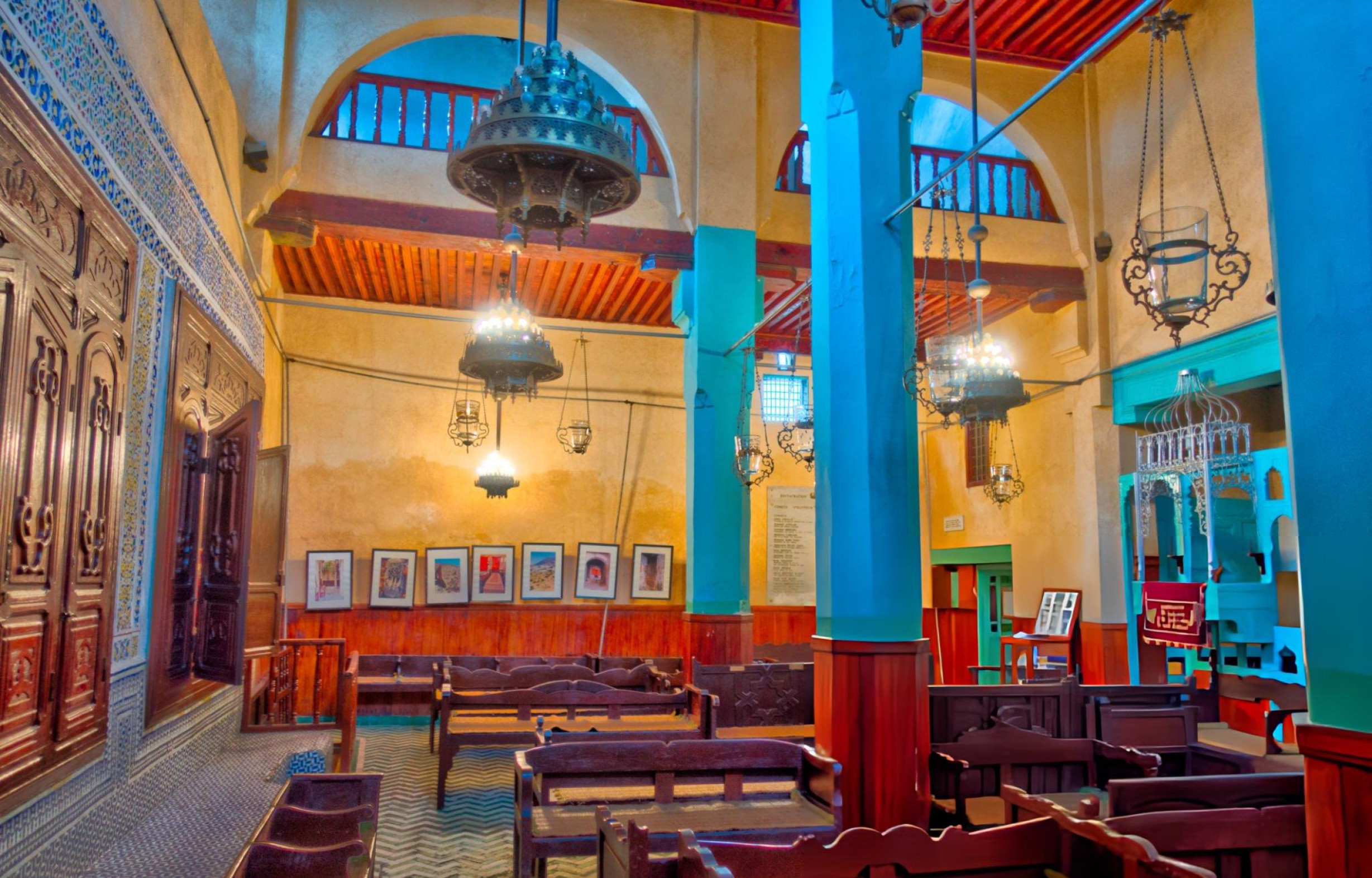 The historical Jewish cemetery of the Ibn Danan Synagogue, Fes