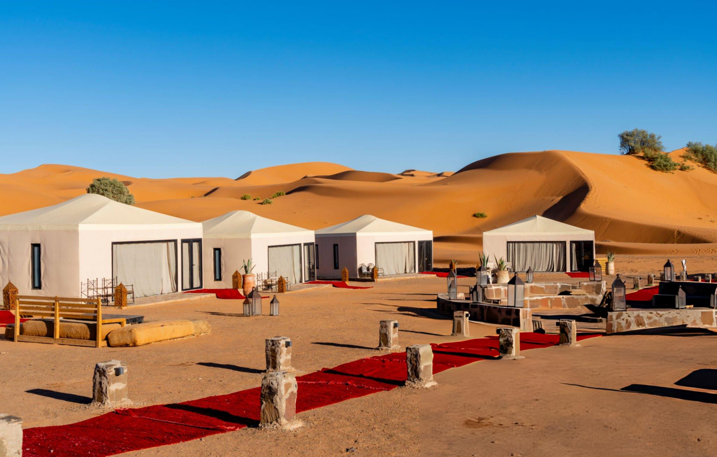 Luxury Desert Camp, Merzouga, Morocco
